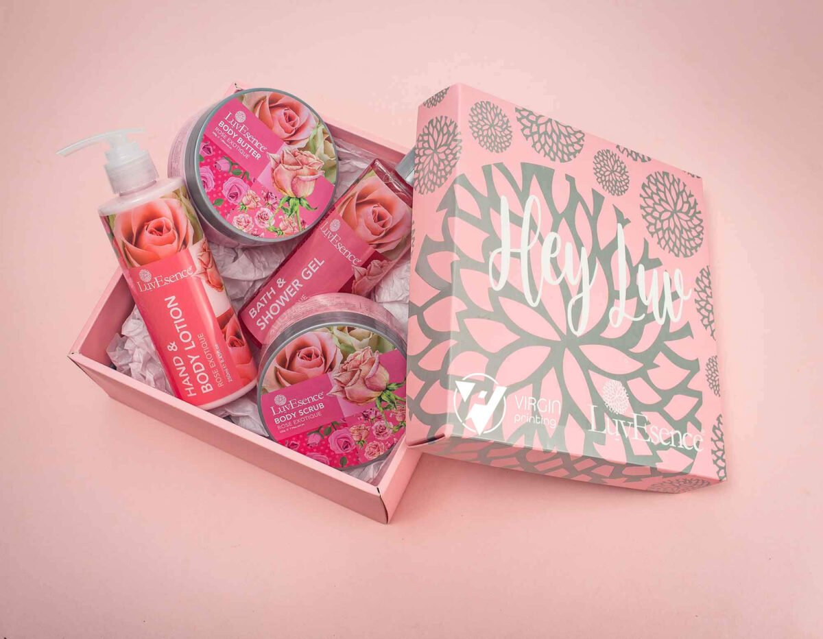 Shower Gel Printing Boxes